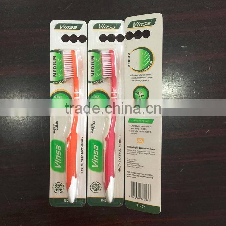 medium bristle toothbrush high quality adult toothbrush