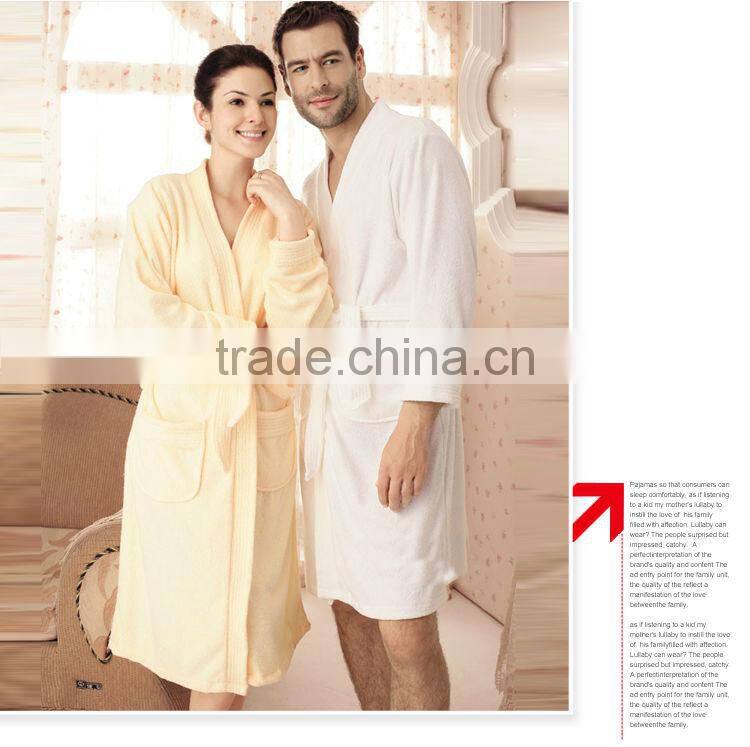 velour bathrobe set from huaian factory directly