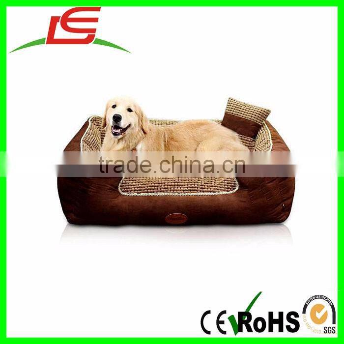 Wholesale Washrable Durable Unique Dog Beds With Corn Pillow And Removable Cover