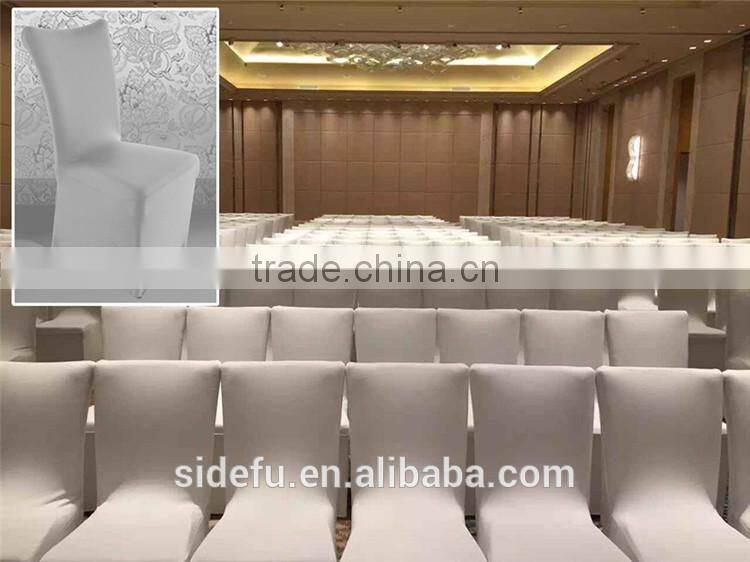 Luxury Wholesale White Lycra Spandex Chair Cover