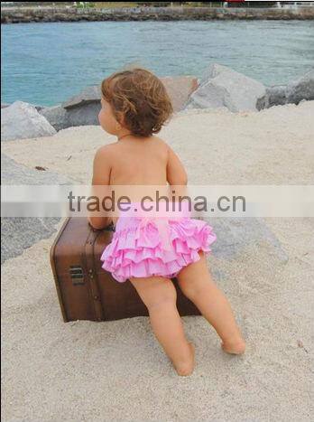 Baby Girl Bloomers Zebra Cotton With Hotpink Fluffy Ruffles Wholesale Pink Bloomers For Christmas Baby Kids