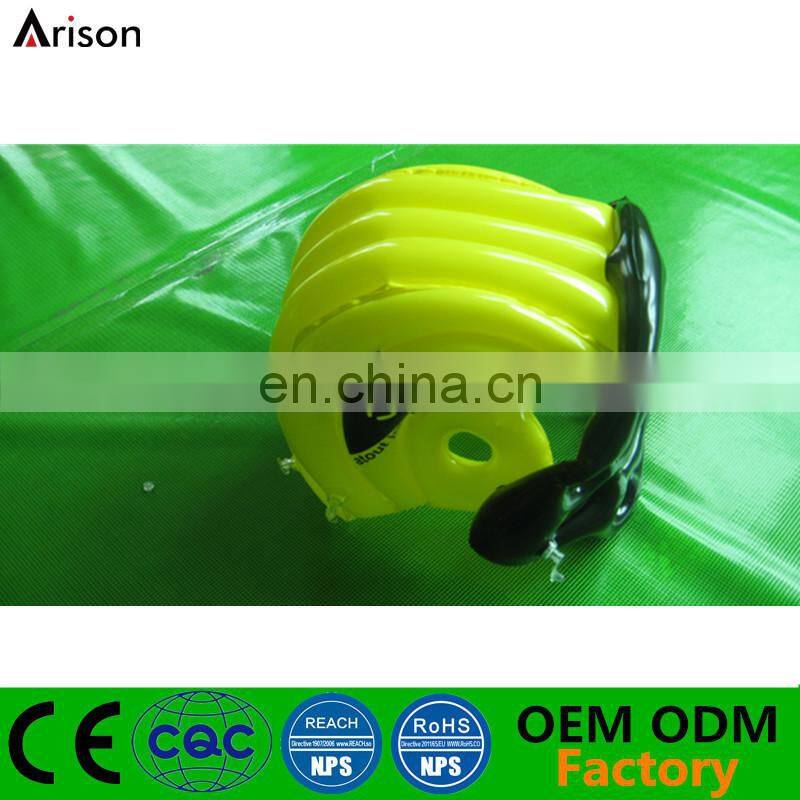 Customizable durable inflatable American football helmet inflatable football hat toy for advertising toys