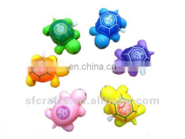 Cartoon tortoise plastic wind up toys