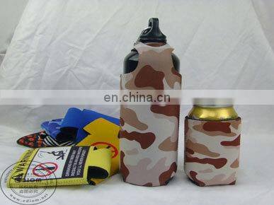 Promotional Collapsible Custom Printing Hot-selling Soccer Funny Hunting Creative Reusable Neoprene Six Pack Beer Holder