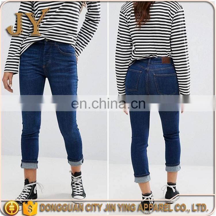 Sex Girls Midwaist Pants Slim Women Jeans Wholesale Trousers Jeans Make in China