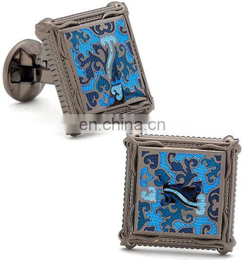 Alloy Jewelry Main Material metal Cufflinks and Tie Clips