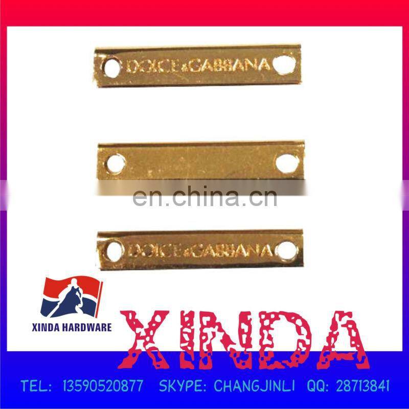 41 x 8mm Blinder Clip, Made of Brass, Sank Logo with Plated Finish, OEM Orders are Welcomed