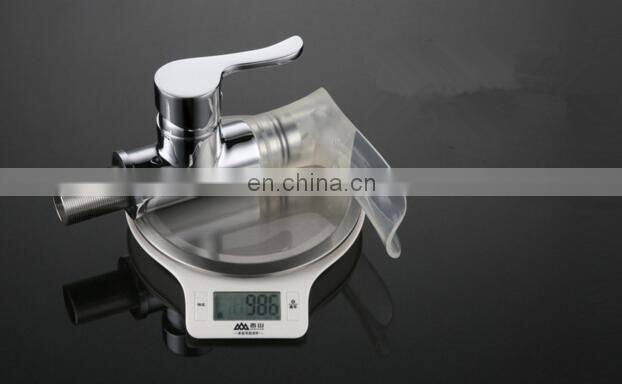 Modern Design LED Bathroom Waterfall Basin Faucet Single Handle basin mixer tap