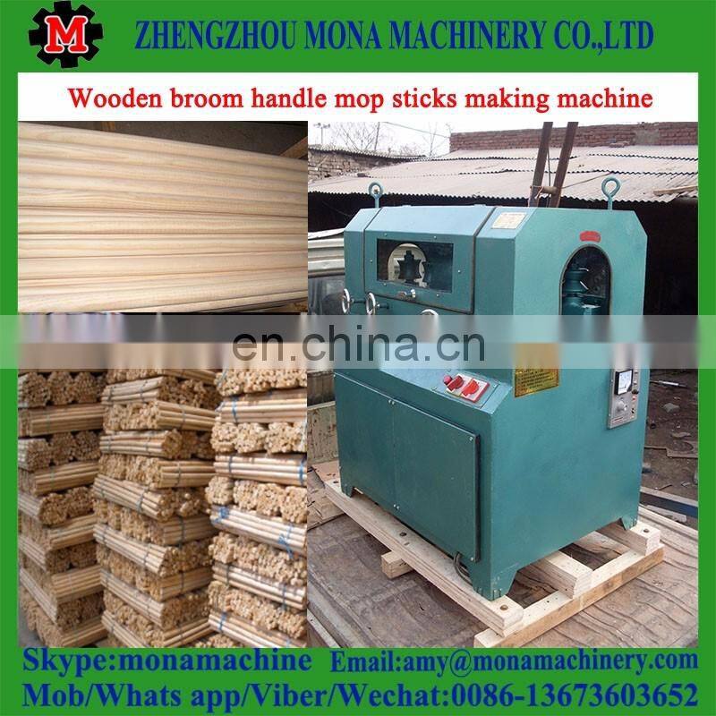 High Efficient Round Wood Rod Sticks Polishing Polisher Sanding Machine