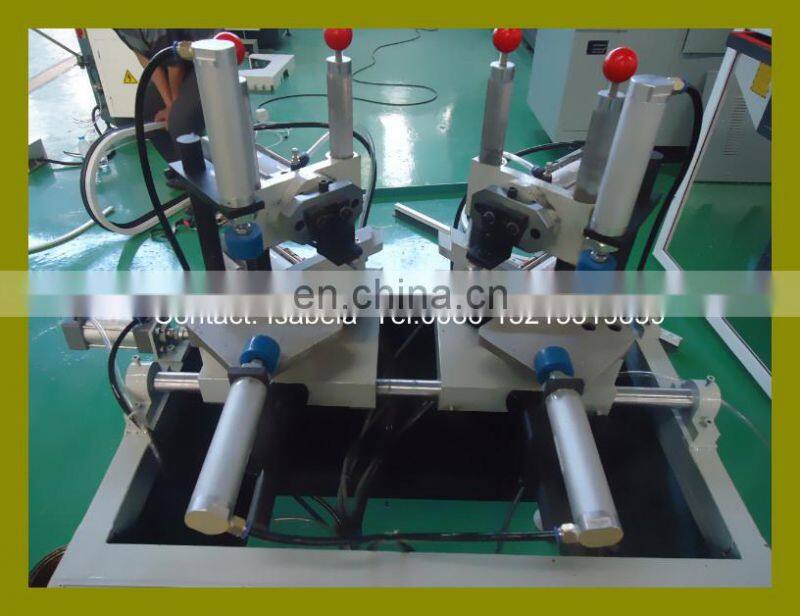 UPVC V corner welding cleaning machine for UPVC window door production line