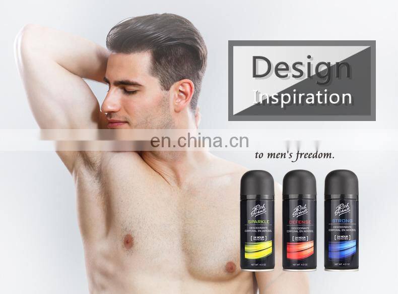 Natural Deodorant Body Spray Men Perfume