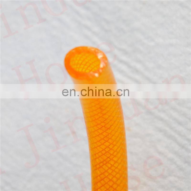 25MM Clear Flexible pvc nylon braided hose pipe,Smooth Netting Transparent Tube no smell in good quality