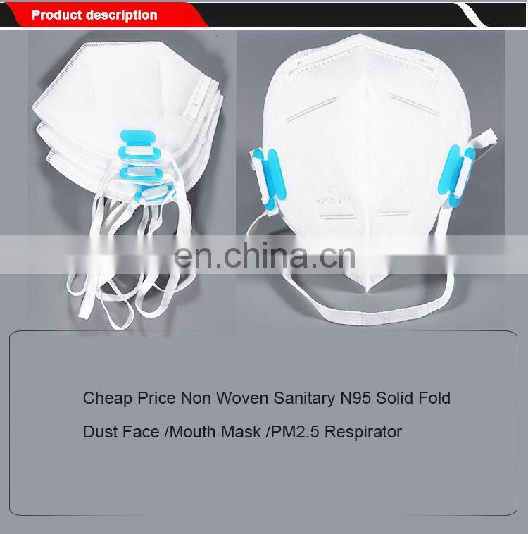 The comfortable healthy promotional folded breathing dust mask