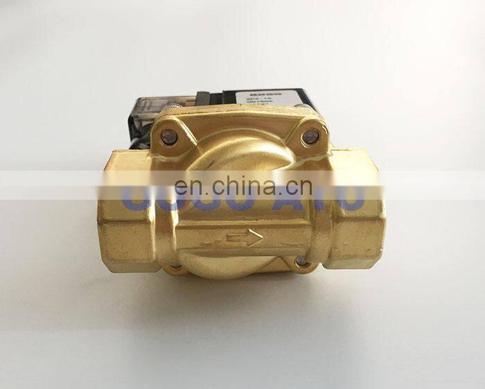 GOGO Normally Closed 2 way Pilot Diaphragm Brass electric 12v 24v 110v 220v water Solenoid Valve air 1/2" BSP 15mm PX-15 NBR