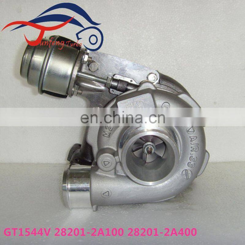 GT1544V Turbo 782403-0001 28201-2A100 28201-2A400 turbocharger for HYUNDAI Matrix U1.5L 102HP 1.5L Euro3 engine