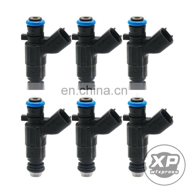 Fuel Injectors For 04-08 Cadillac Buick 3.6L V6 0280156131*6