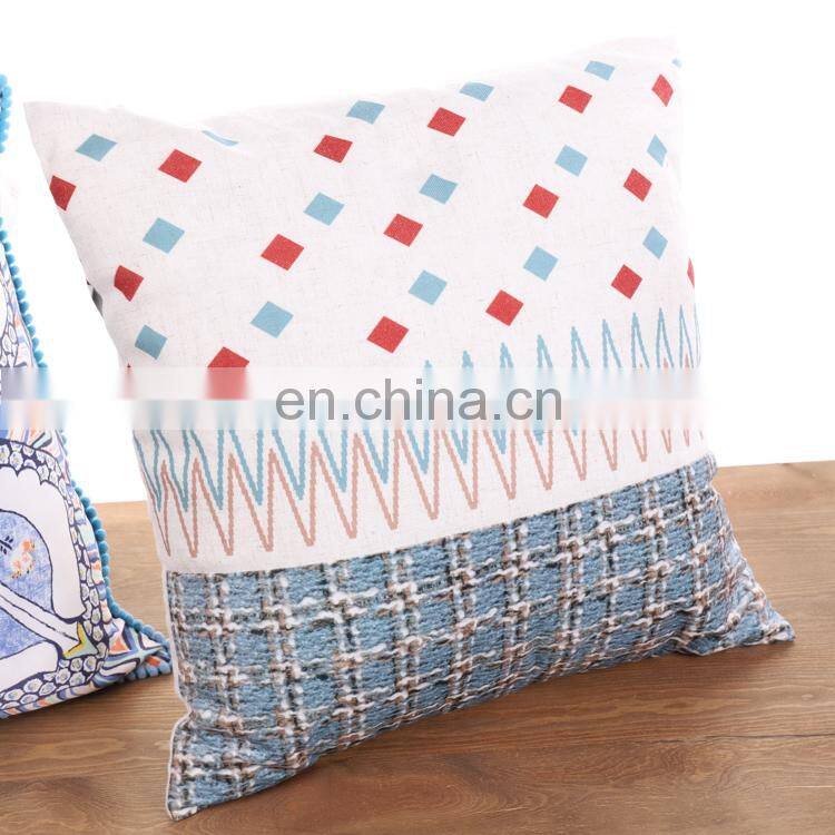 Amazon Top Seller 2019 New Fashion Decorative Good Quality Cushion Cover National Style Pillowcase