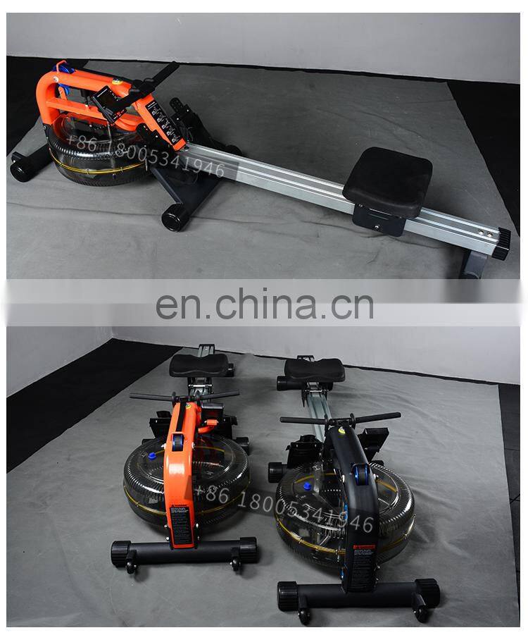 Yongwang high quality gym fitness water rowing machine/water rower for sale