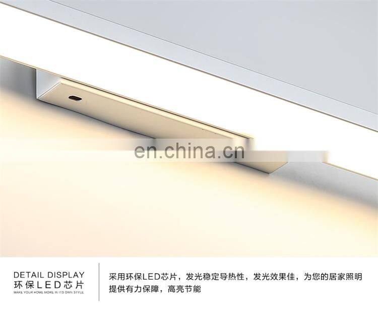 LED wall mounted IP44 waterproof vanity mirror lights for bathroom