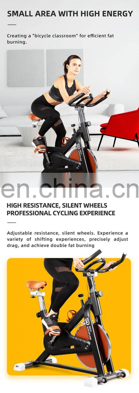 New Design Rotary Bike Fitness Club Using Spin Bike,Bodyfit Exercise Bike