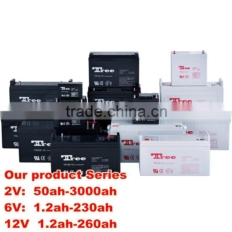 High Power 12v 200ah vrla lead acid battery for UPS