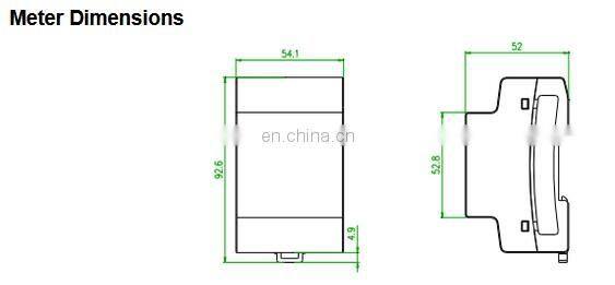 Acrel AGF-AE-D/200 PV/Solar inverter energy meter