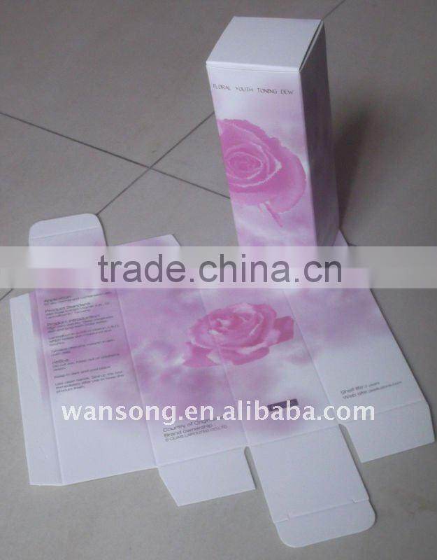 perfume packaging matt paper carton box