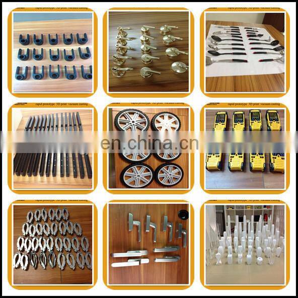 OEM custom silicone part rubber material 3d prototyping for auto spare parts and industry