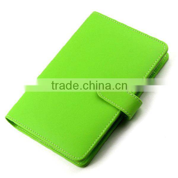 eco-friendly high qulaity mini notebook leather buckle pad colorful note pad