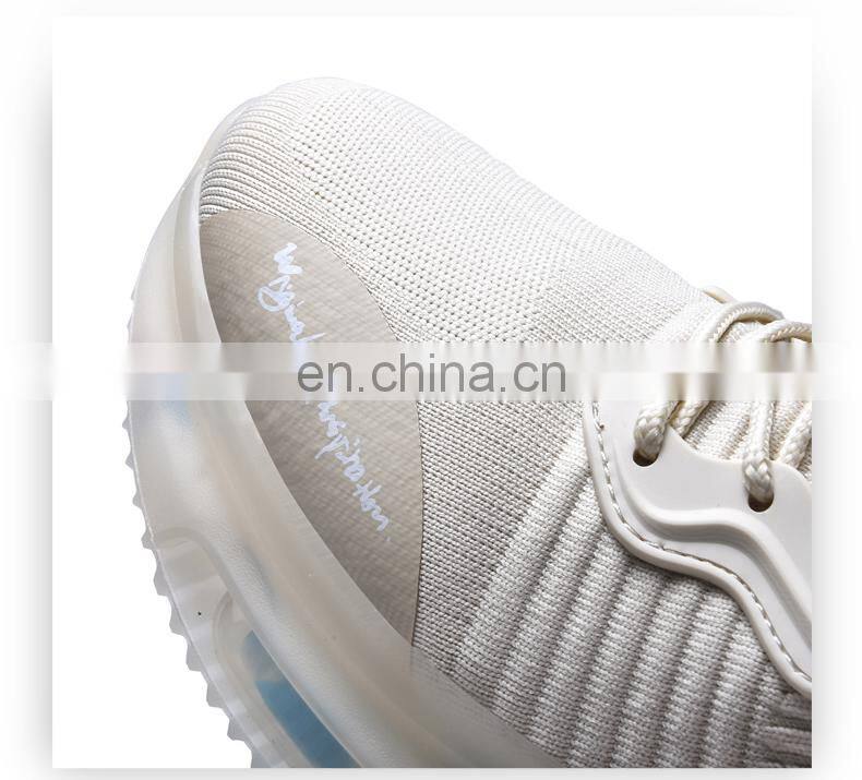 2021 spring and autumn new cross-border trend three air cushion avant-garde luminous men's casual plus size sneakers