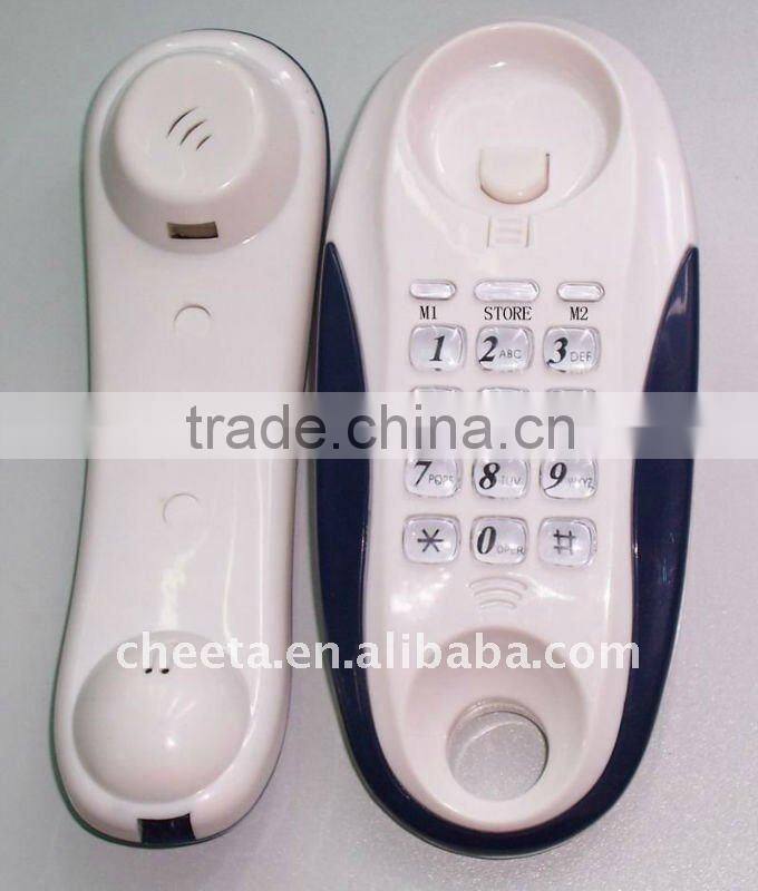 European best-seller mini RJ11 wired telephone