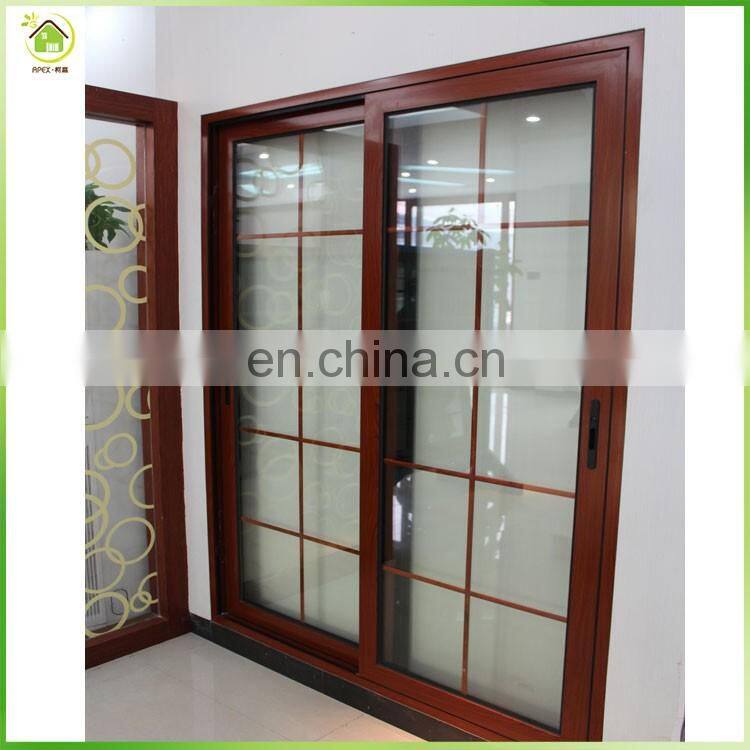 modern aluminum sliding door sash door grill design