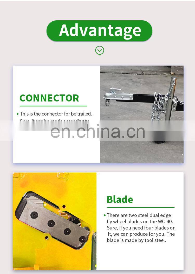 Trade Assured 22hp diesel wood chipper