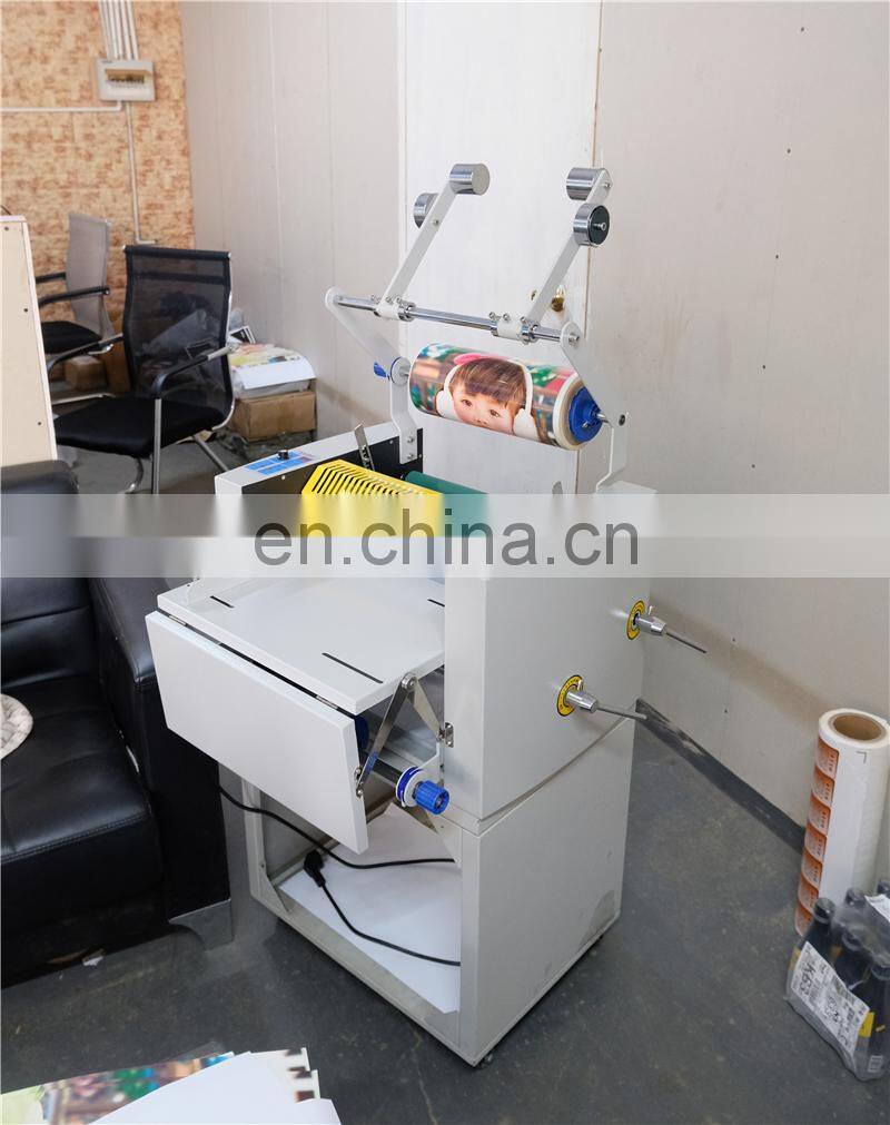 SFM375 2 in 1 Office Small Manual Hot Foil Sublimation Stamping and Laminating machine