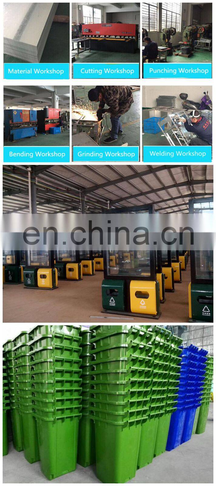 Smart cabinet waste bin indoor