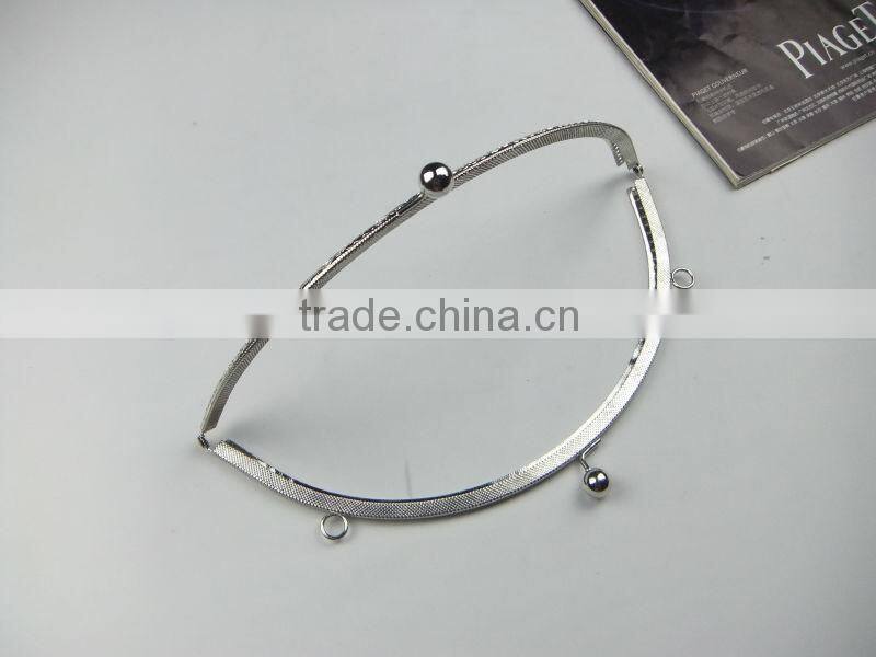 NEW !China Supplier Silver Metal Sewing DIY Frame With Clasp