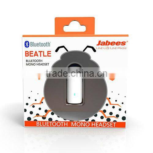2014 new products from Jabees Basic Bluetooth headset with best price and design