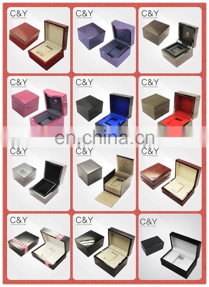 Luxury Design High Quality Custom Slot Wooden Watch Boxes