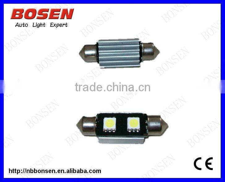 2pcs 5050SMD Festoon interior auto canbus led light