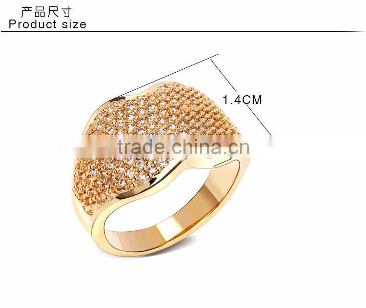 Sexy Women Lip Design Banquet Jewelry Fashion Pave Setting Cubic Zirconia Finger Ring