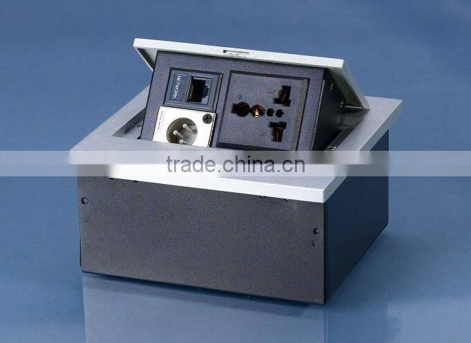 China factory motorized desktop furniture usb table socket