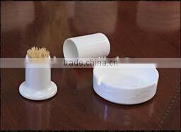 56 pcs White Chinese Porcelain Dinner Set