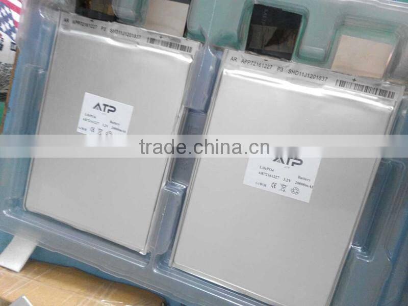In stock original 3.2v 20ah a123 lifepo4 prismatic battery/ EV rechargeable battery