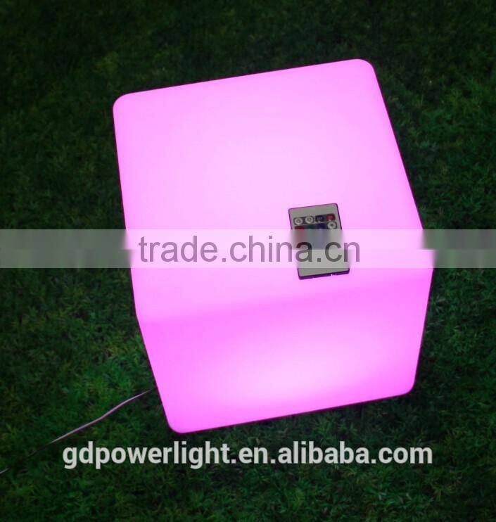 LED light decotative cube with remote control C004