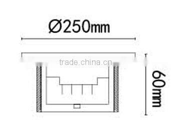 AVT wholesale professional stainless steel underground led light 1-36Watts