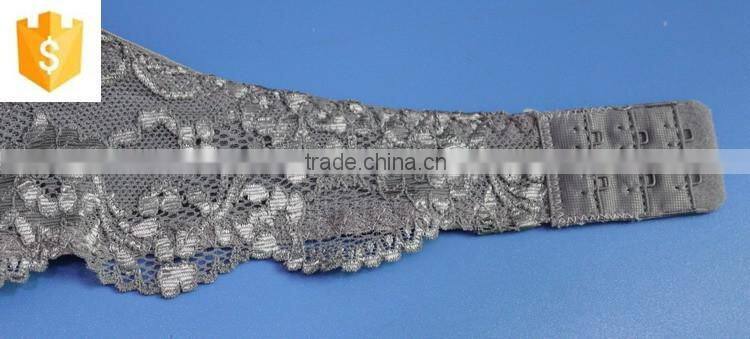 OEM service bling floral decorative nice lady bra top