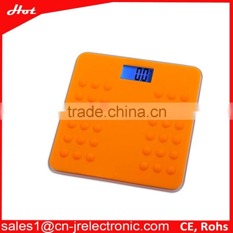 180kg/396lb silicon platform digital bathroom scale body weight scale electronic bath scale