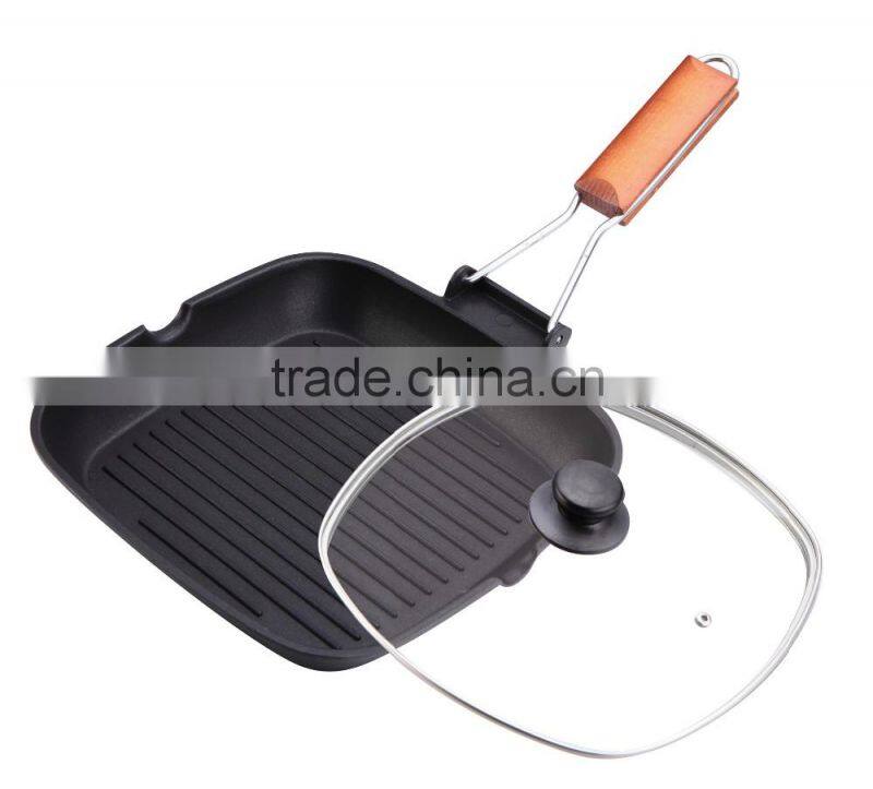 24*24CM FOLDABLE GRILL PAN