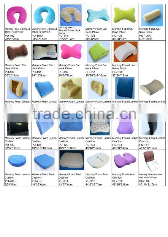 U shape foam neck pillows,sublimated travel pillows (u shaped)