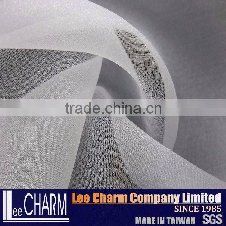 Window Curtain Plain Georgette Polyester Voile Fabric